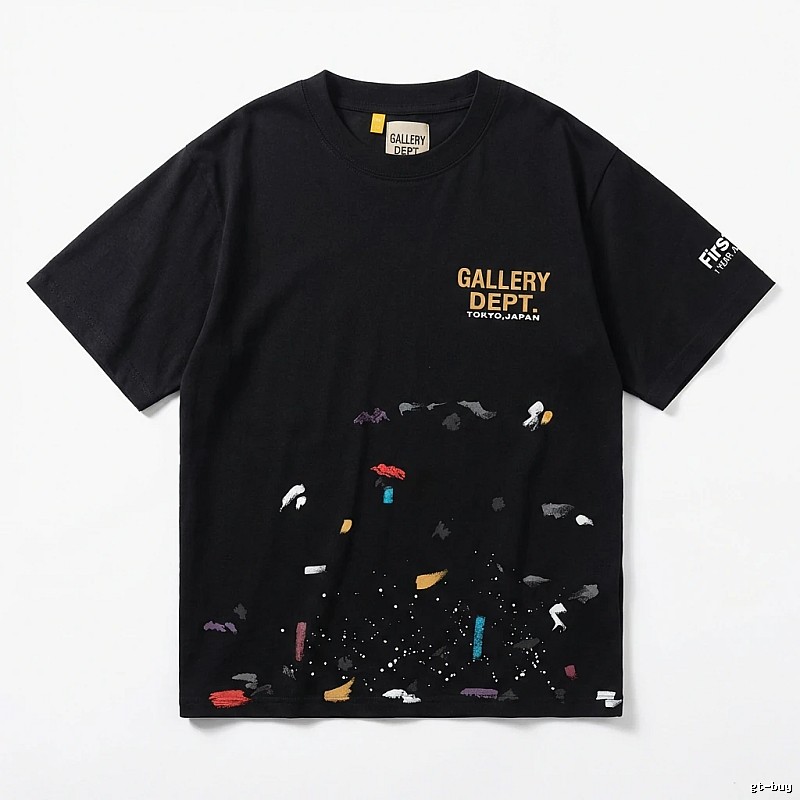 Gallery Dept Graffiti Style Black T-shirt