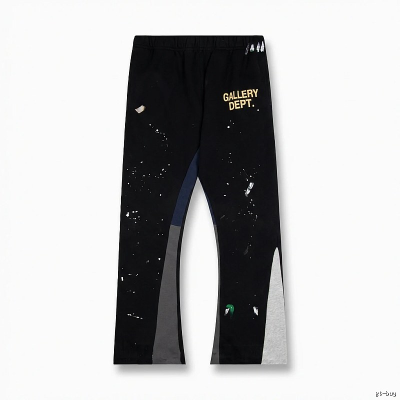 Gallery Dept Graffiti Style Black Trousers