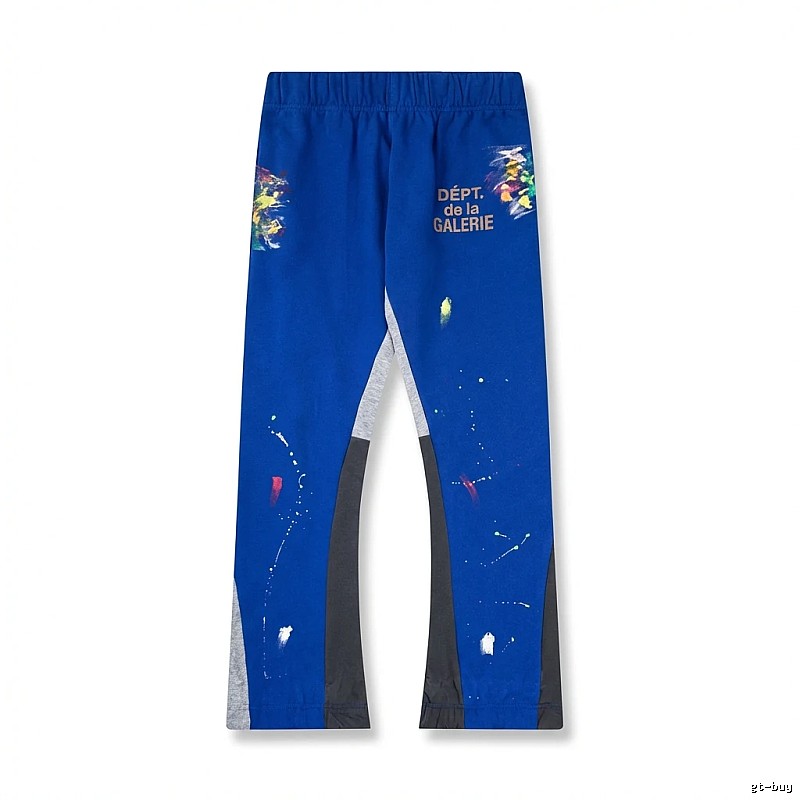 Gallery Dept Graffiti Style Blue Trousers