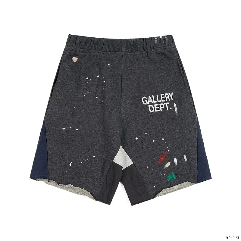 Gallery Dept Graffiti Style Grey Shorts