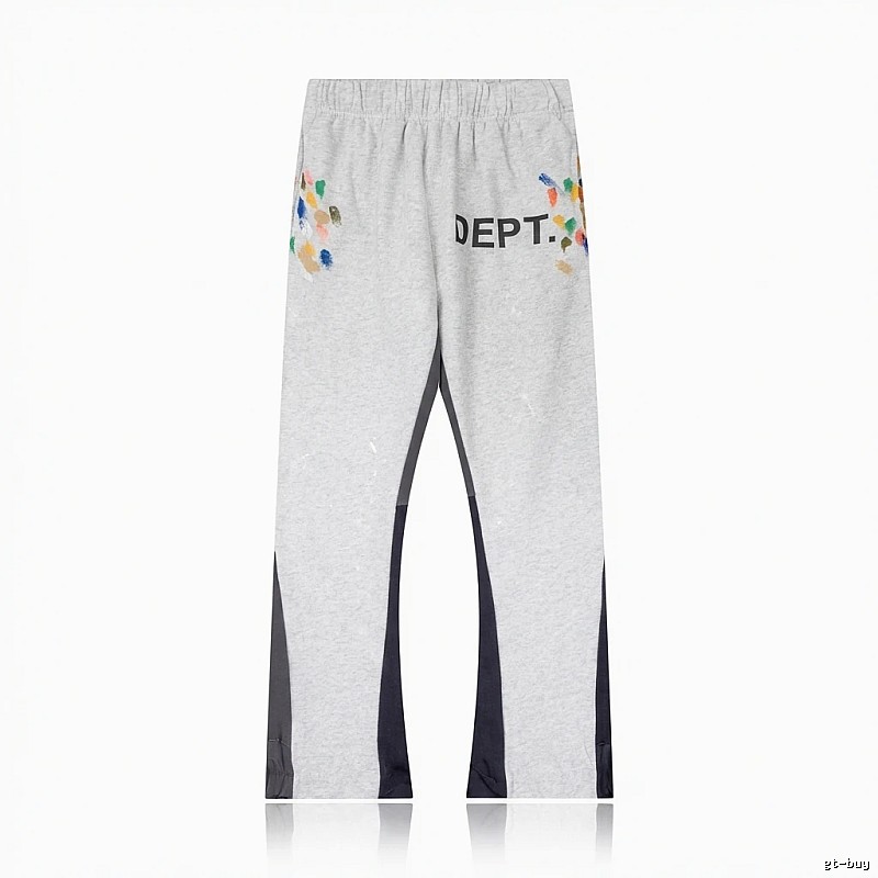 Gallery Dept Graffiti Style Grey Sweatpants