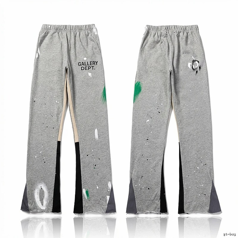 Gallery Dept Graffiti Style Grey Trousers
