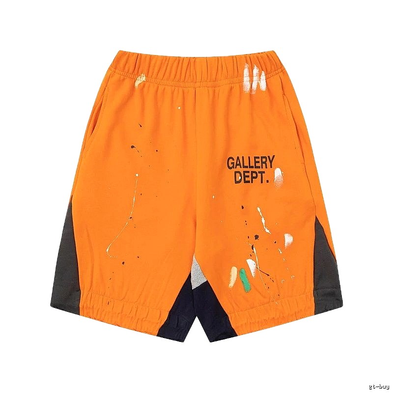 Gallery Dept Graffiti-style Orange Shorts
