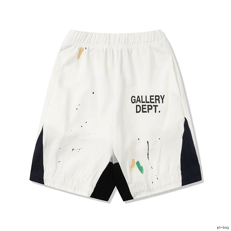 Gallery Dept Graffiti-style White Shorts