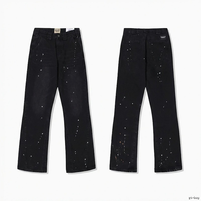 Gallery Dept ink - splashing style black jeans