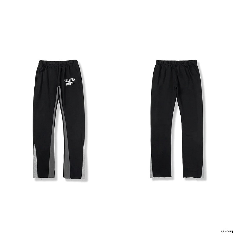 Gallery Dept. Patchwork Style Black Trousers