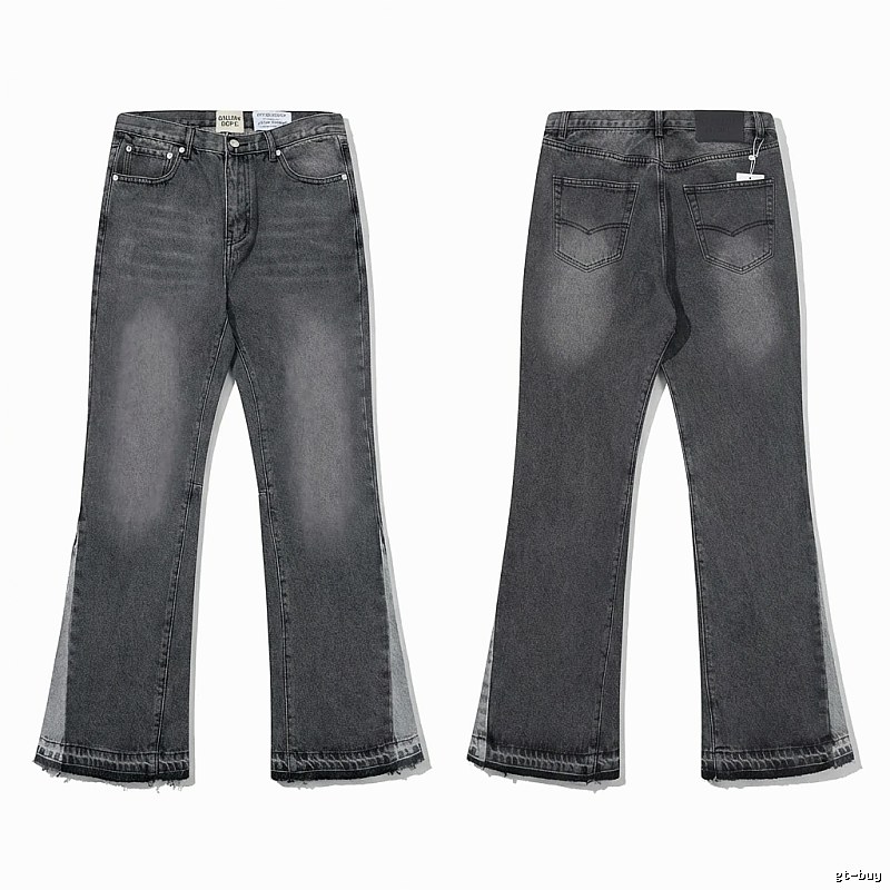 Gallery Dept Retro Style Black and Grey Jeans