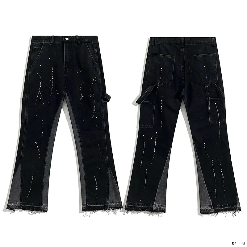 Gallery Dept Workwear Style Black Jeans