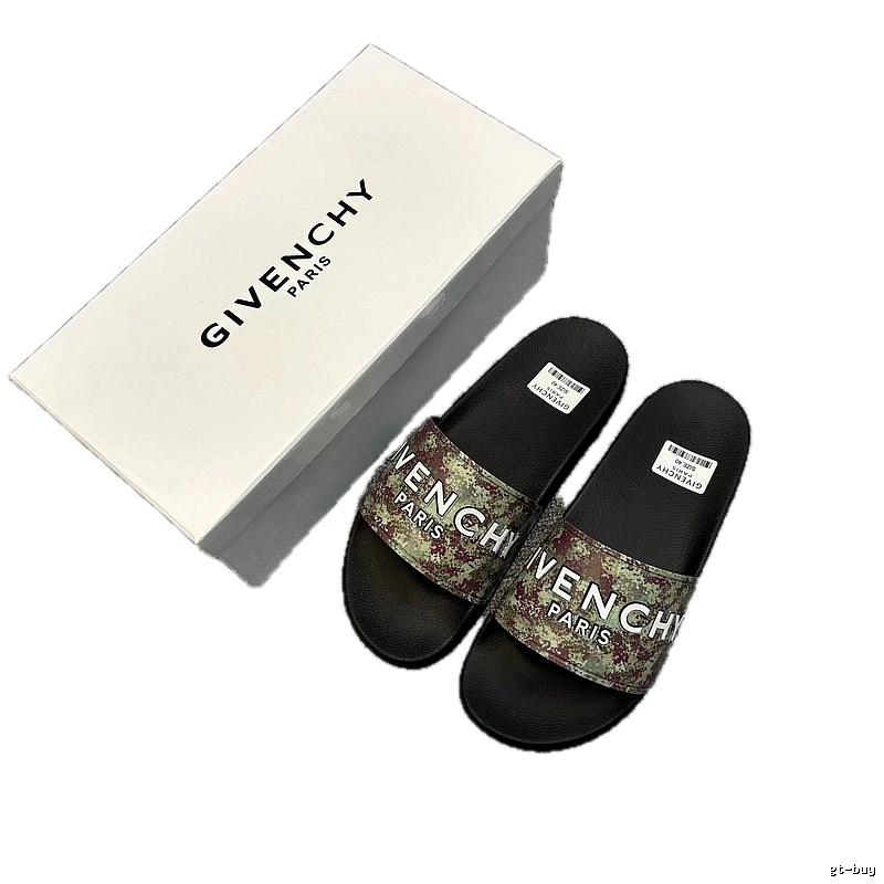 Givenchy Trendy Printed Camouflage Slides