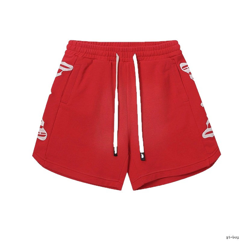 Godspeed Printed Street Style Red Shorts
