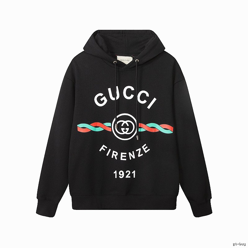 Gucci Hoodie with Black Hoodie with Gucci Firenze