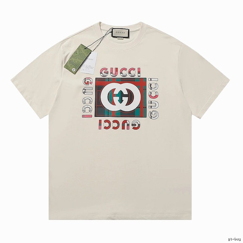 Gucci printed fashion white T-shirt