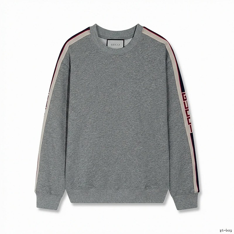 Gucci retro-style grey sweatshirt