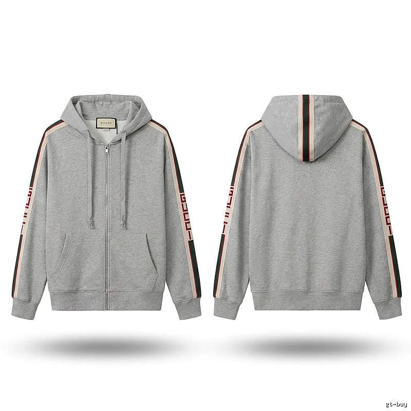 Gucci Stripe Grey Hoodie