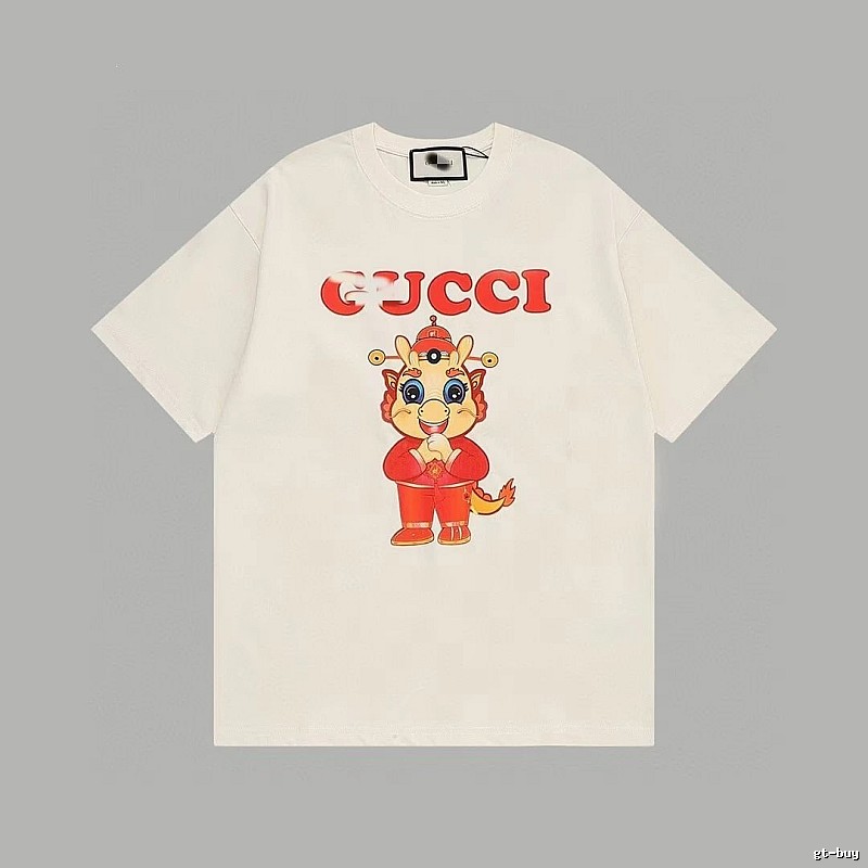 Gucci Year of the Dragon Limited Edition China Chic Style Off-white T-shirt