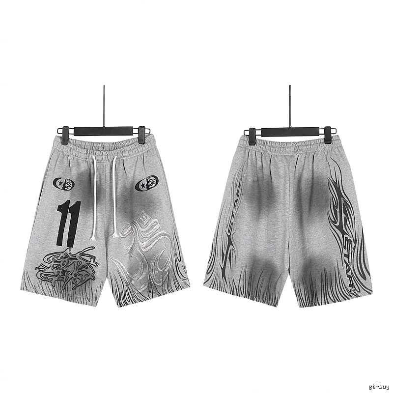 Hellstar dark style gray shorts