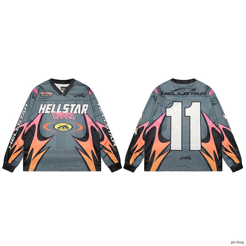 Hellstar Sports Series Vintage Color-blocked Jersey