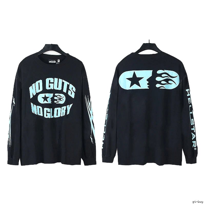 Hellstar trendy and cool black long-sleeve