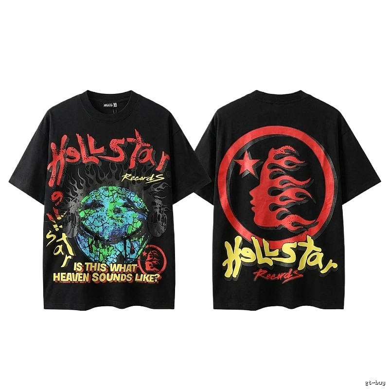 Hellstar Trendy Style Black T-shirt