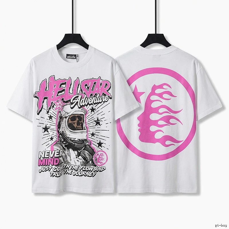 Hellstar Trendy Style White T-shirt