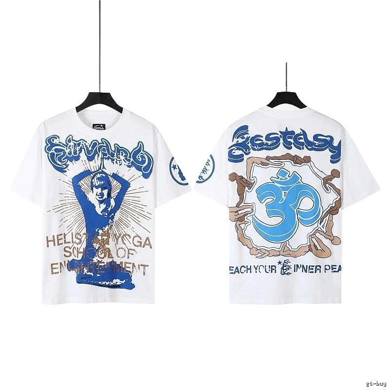 Hellstar Yoga Series White T-shirt