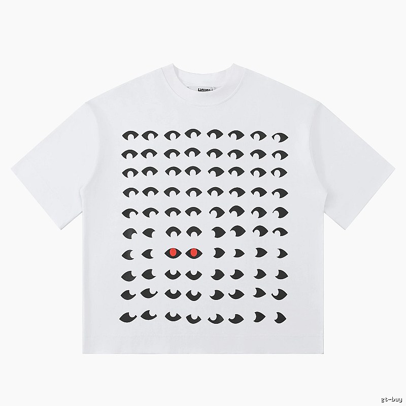 House of Errors Eye Print White T-shirt