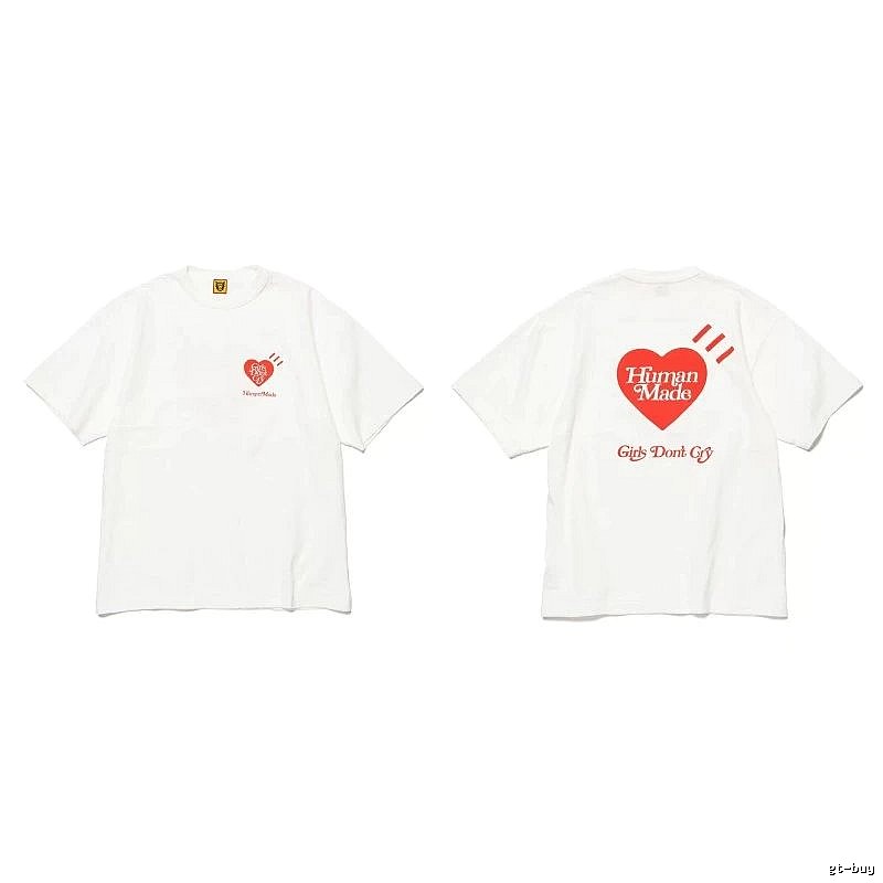 Human Made Easy Match Heart logo T-shirt Black Green Human for Everyday Use