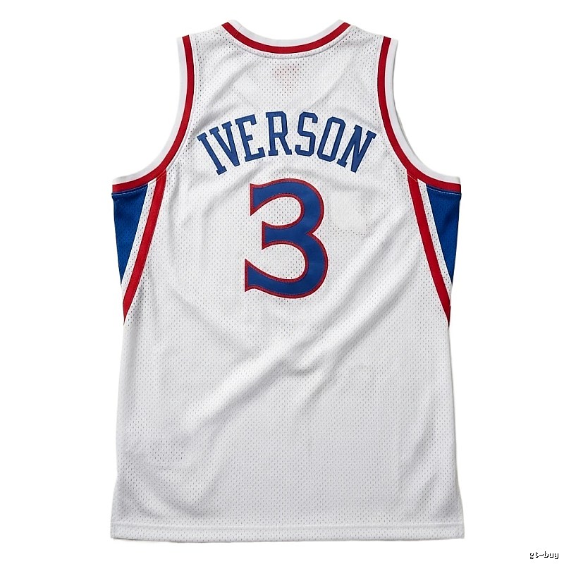 Iverson No. 3 retro-style jersey