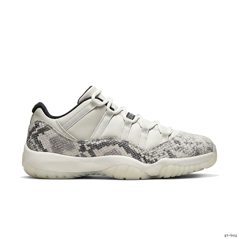 Jordan AJ11 Snake Skin Retro Style Athletic Shoes