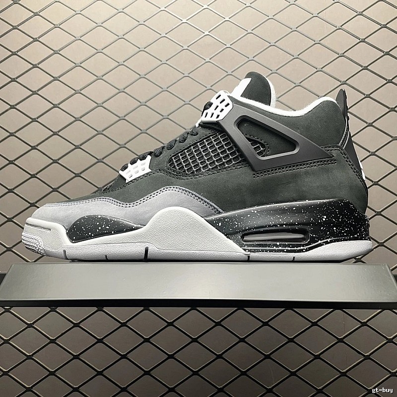 Jordan Black and Gray Color-Blocked Panels Basketball High-Tops