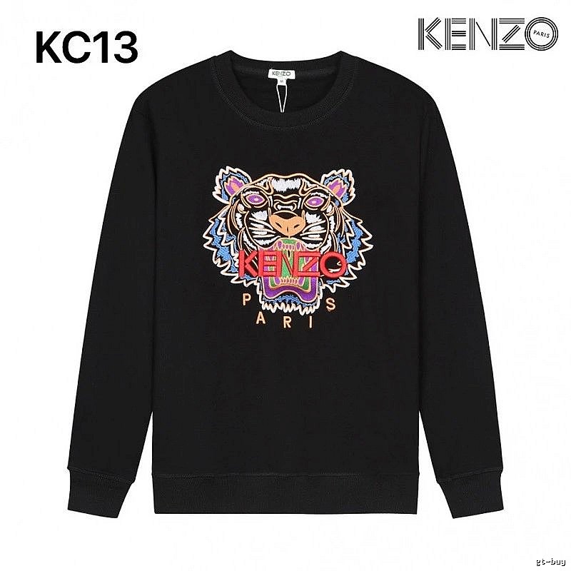 Kenzo Style Kc13 Tiger SweatShirt Sport Casual Graphic