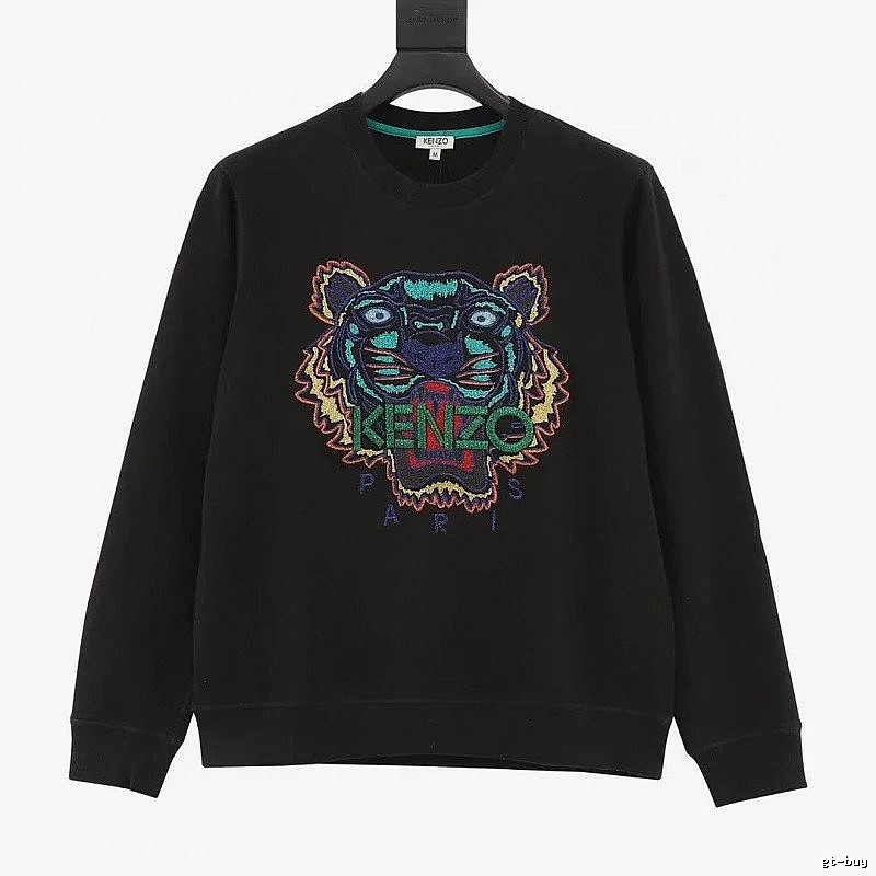 Kenzo Style Kc32 Tiger SweatShirt Campus Look Graphic