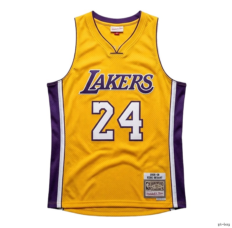Kobe Kobe No. 24 yellow jersey