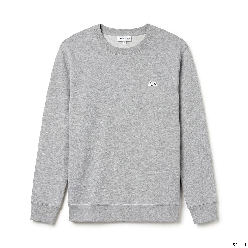 Lacoste basic simple grey sweatshirt