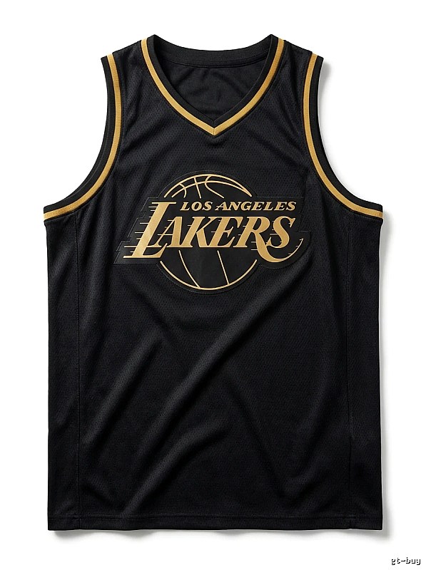LBJ Lakers retro black jersey