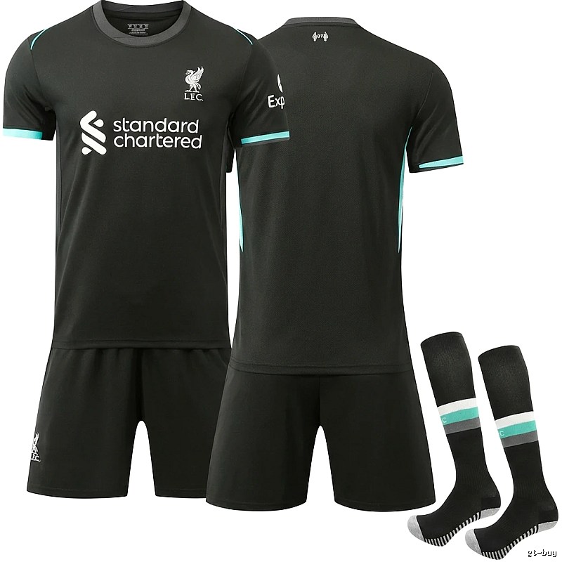 LFC sporty black jersey set