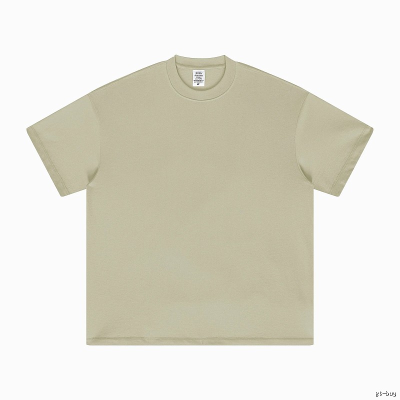 Lightweight Plain white T-shirt Minimal White Short for Trend Styling