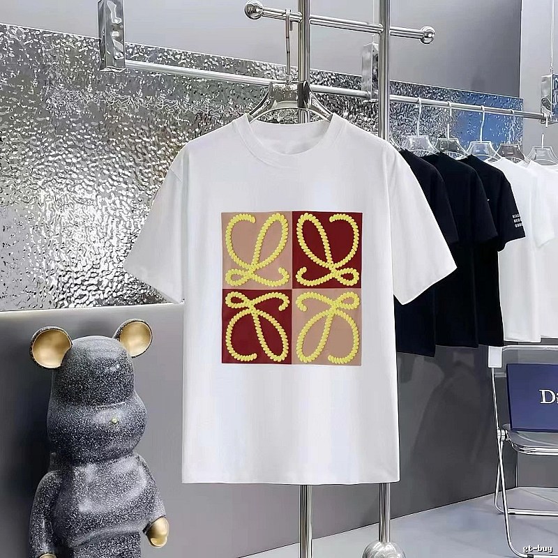 LOEWE Logo Collection Casual White T-Shirt