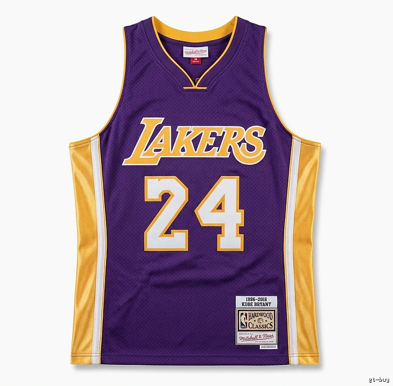 Los Angeles Lakers Kobe Bryant's No. 24 jersey