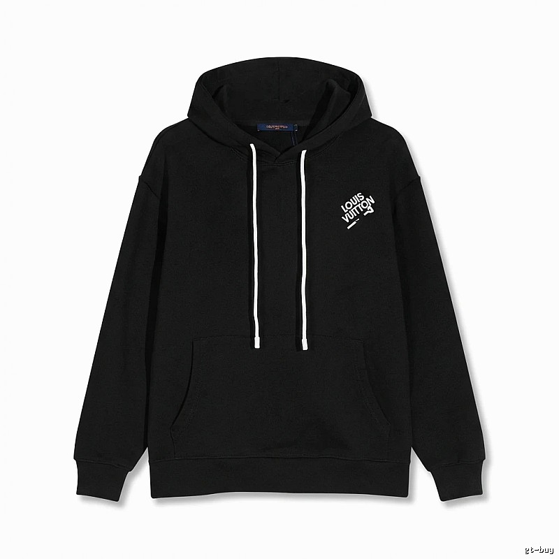 Louis Vuitton classic black hoodie
