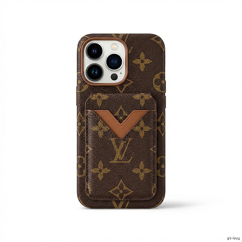 LV Monogram Vintage Style iPhone Case