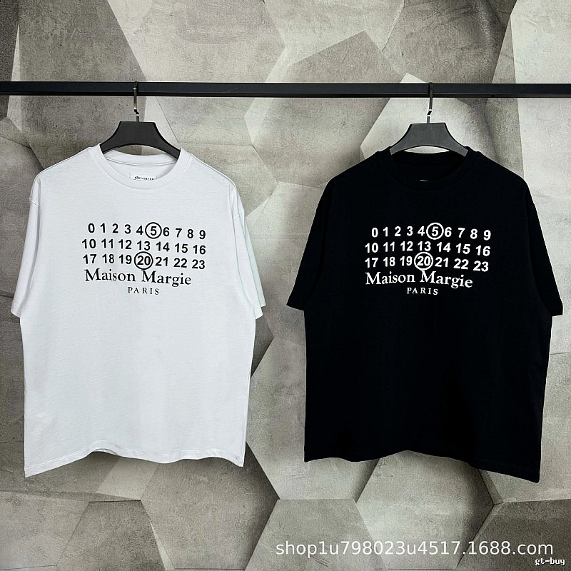 Maison Margiela digital printed style T-shirt