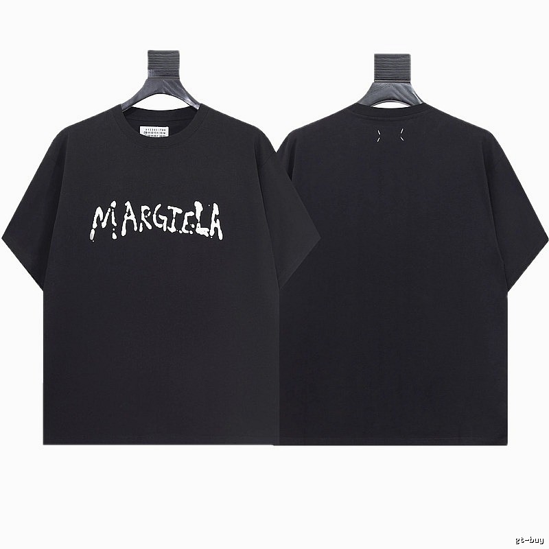 Maison Margiela Graffiti High Street Black Short-sleeve T-shirt