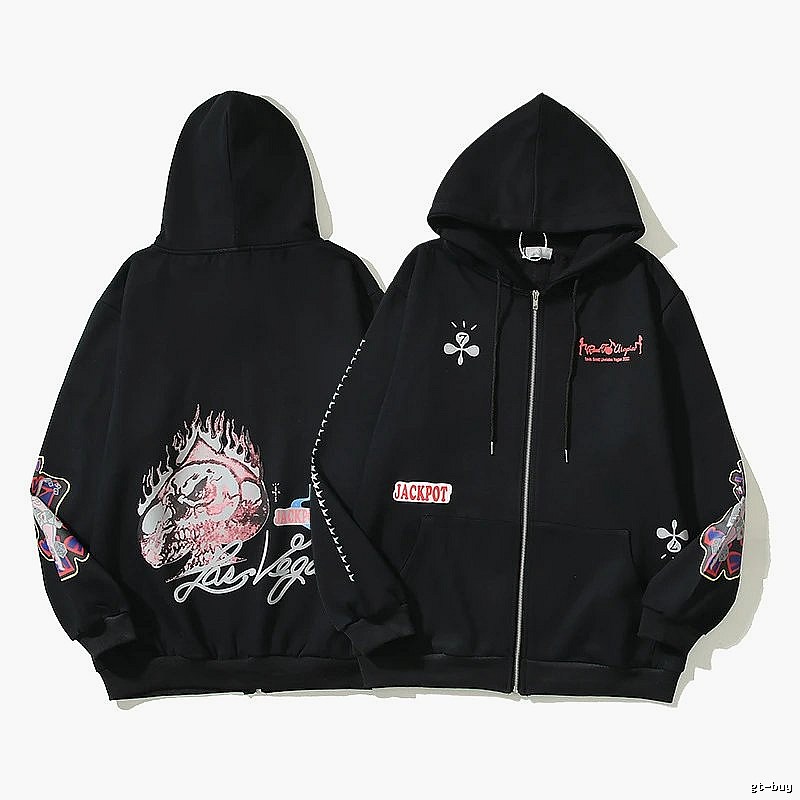 Mastermind Style W06 Zip Hoodie Resort Wear Skull