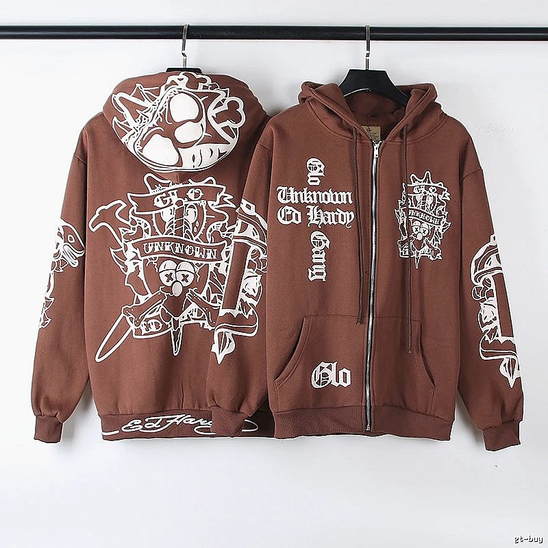 Mastermind Style W25 Zip Hoodie Smart Casual Skull