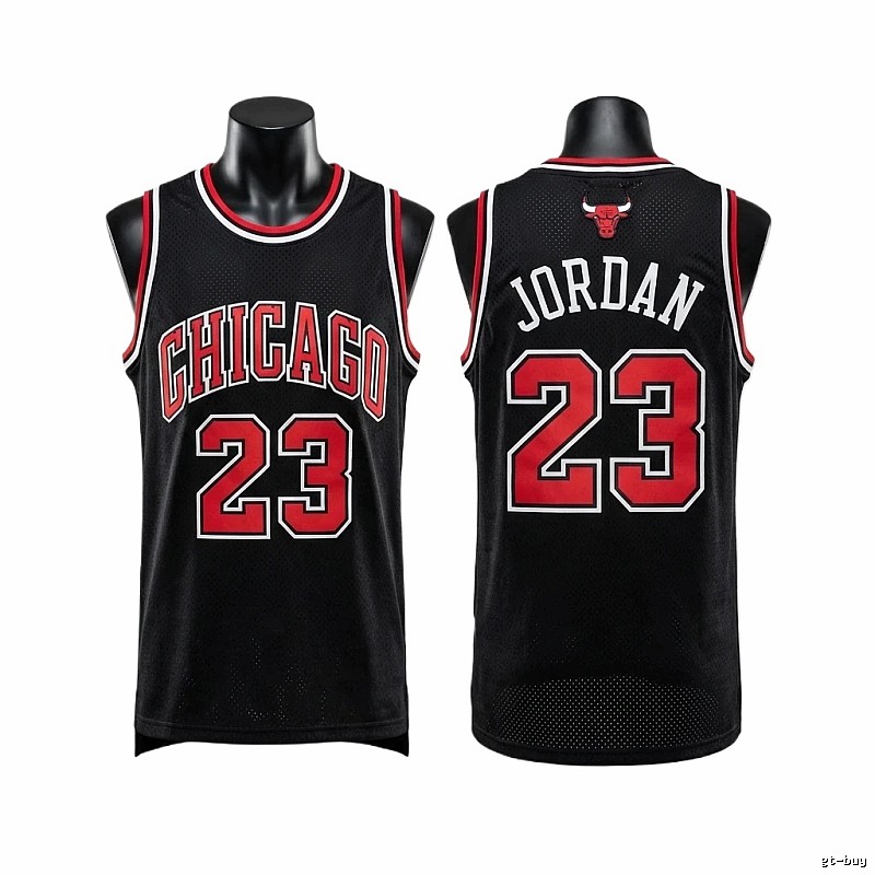 Michael Jordan Jordan No. 23 black jersey