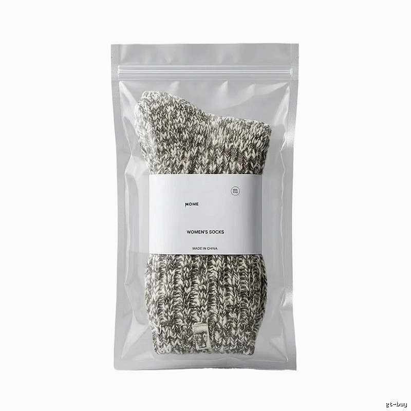 Miu Miu Knitted Style Gray-White Socks