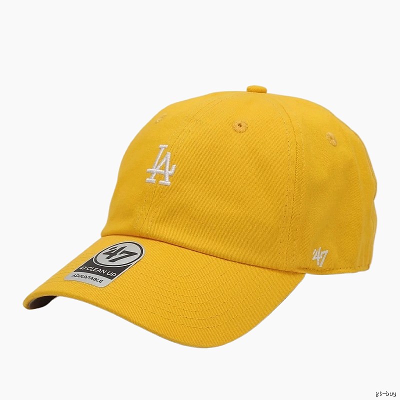 MLB baseball style yellow baseball cap