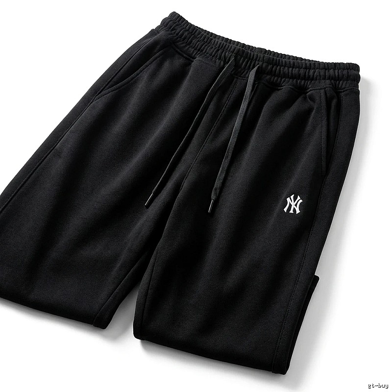 MLB Basic Style Casual Black Sweatpants