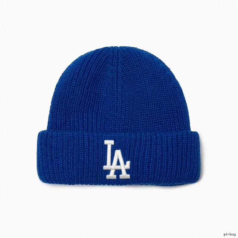 MLB LA Series Simple Style Blue Hat